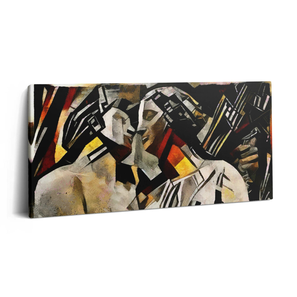 Obraz z fotografie na plátně 120x60 cm Vitráže z doby baroka