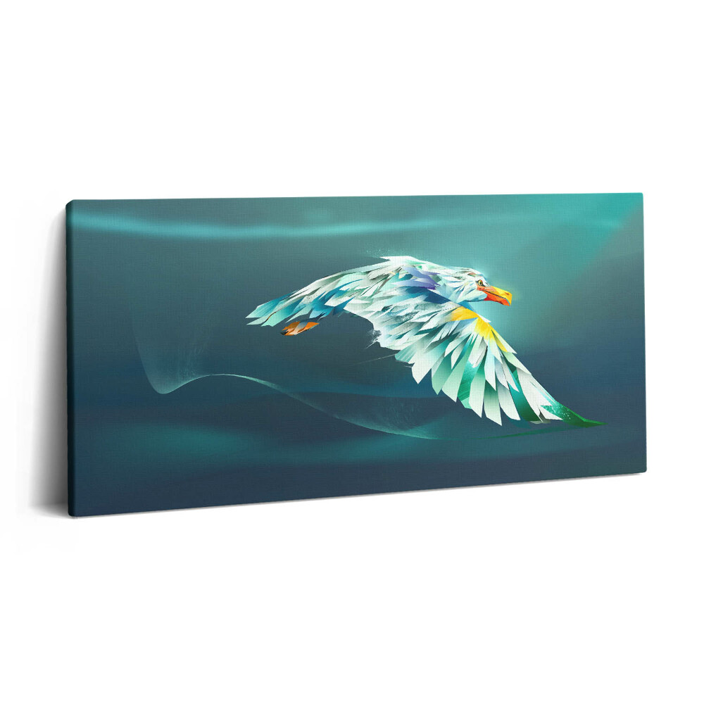 Obraz na plátně 120x60 cm Obrázek letícího orla