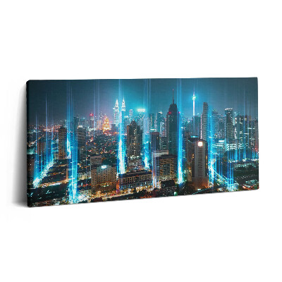 Obraz na plátně 120x60 cm Dubajské mrakodrapy