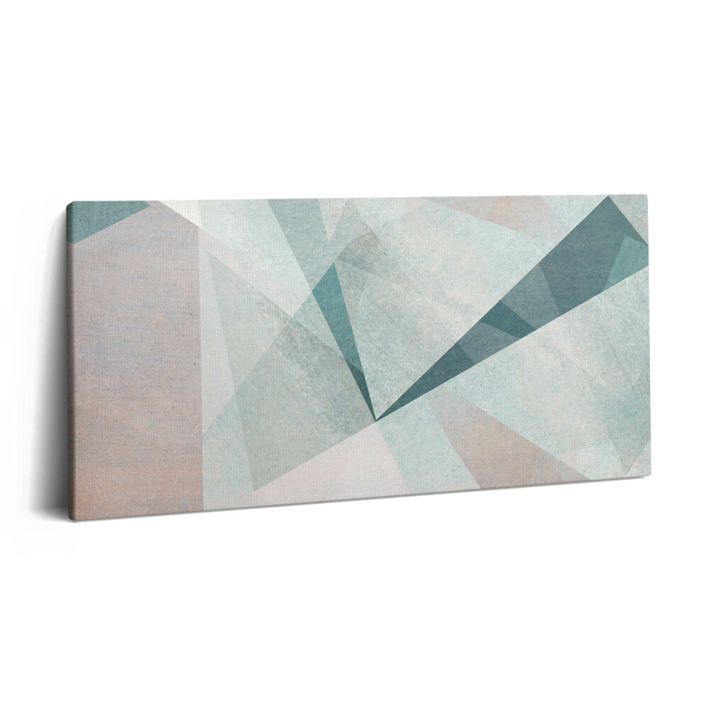 Obraz na plátně 120x60 cm Abstraktní textura trojúhelníků