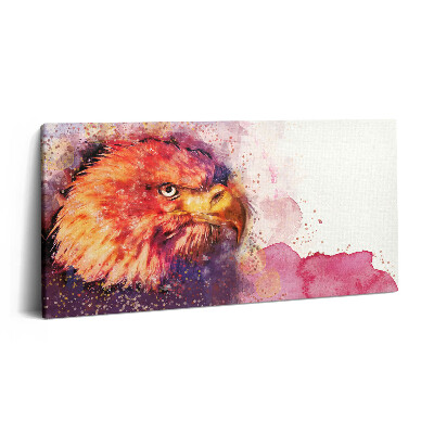 Obraz na plátně 120x60 cm Akvarel pták orel