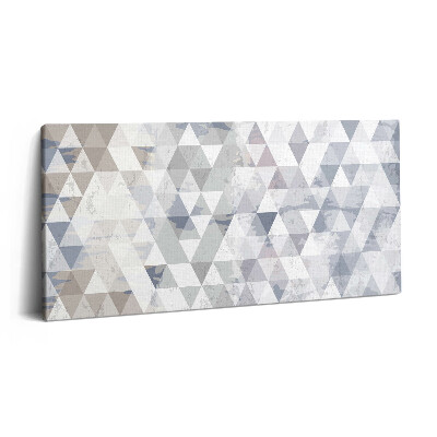 Obraz canvas 120x60 cm Geometrický vzor s trojúhelníky