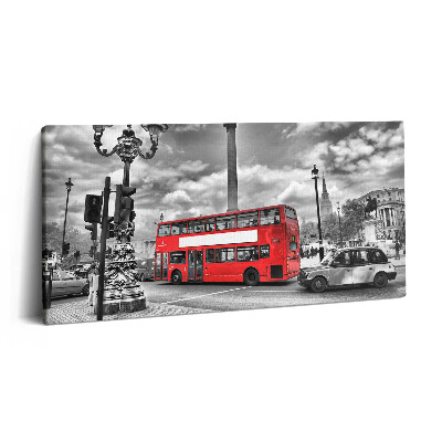 Obraz z fotografie na plátně 120x60 cm Každodenní život v Londýně