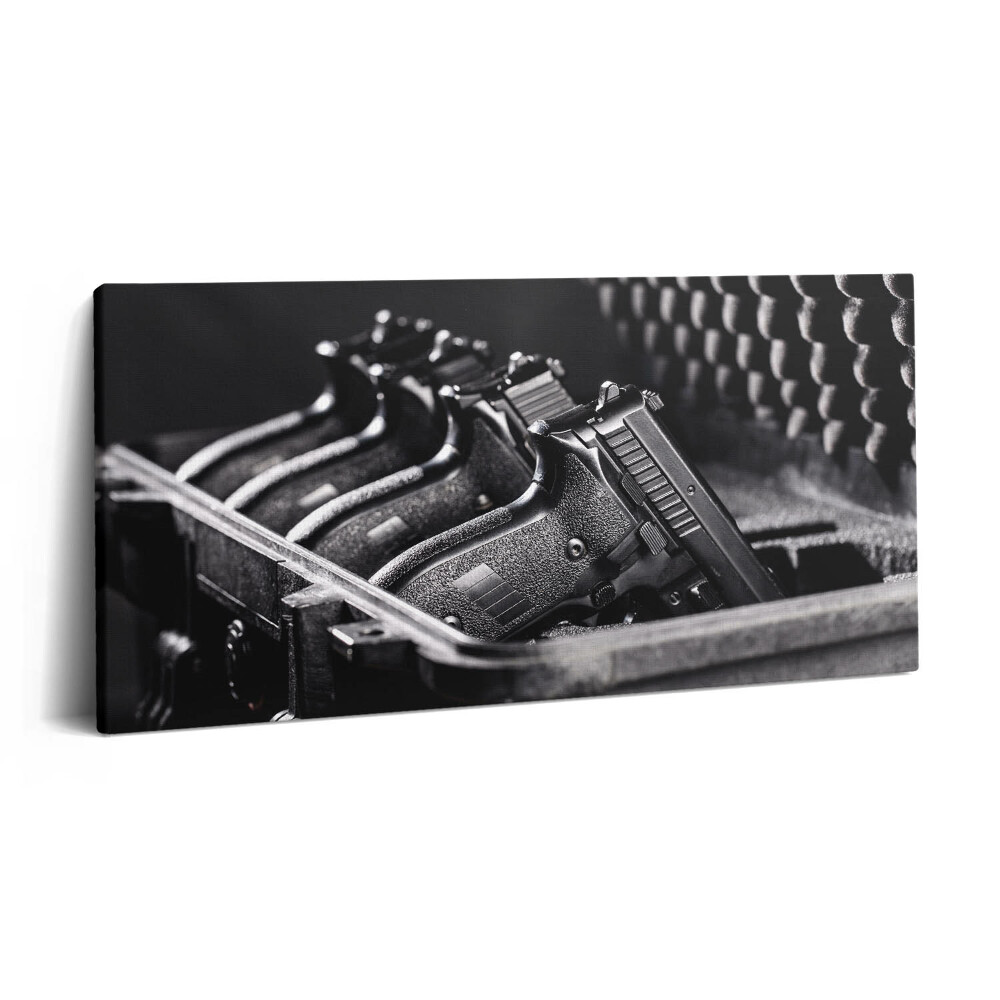 Obraz z fotografie na plátně 120x60 cm Zbraň