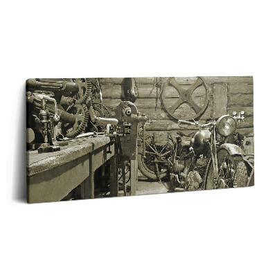 Obraz canvas 120x60 cm Staré motocykly