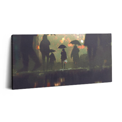Obraz canvas 120x60 cm Lidé se stíny