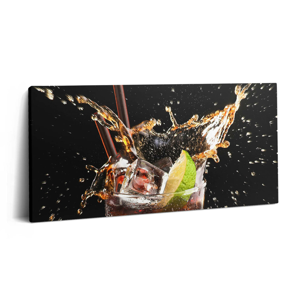 Obraz na plátně 120x60 cm Nápoj na skalách