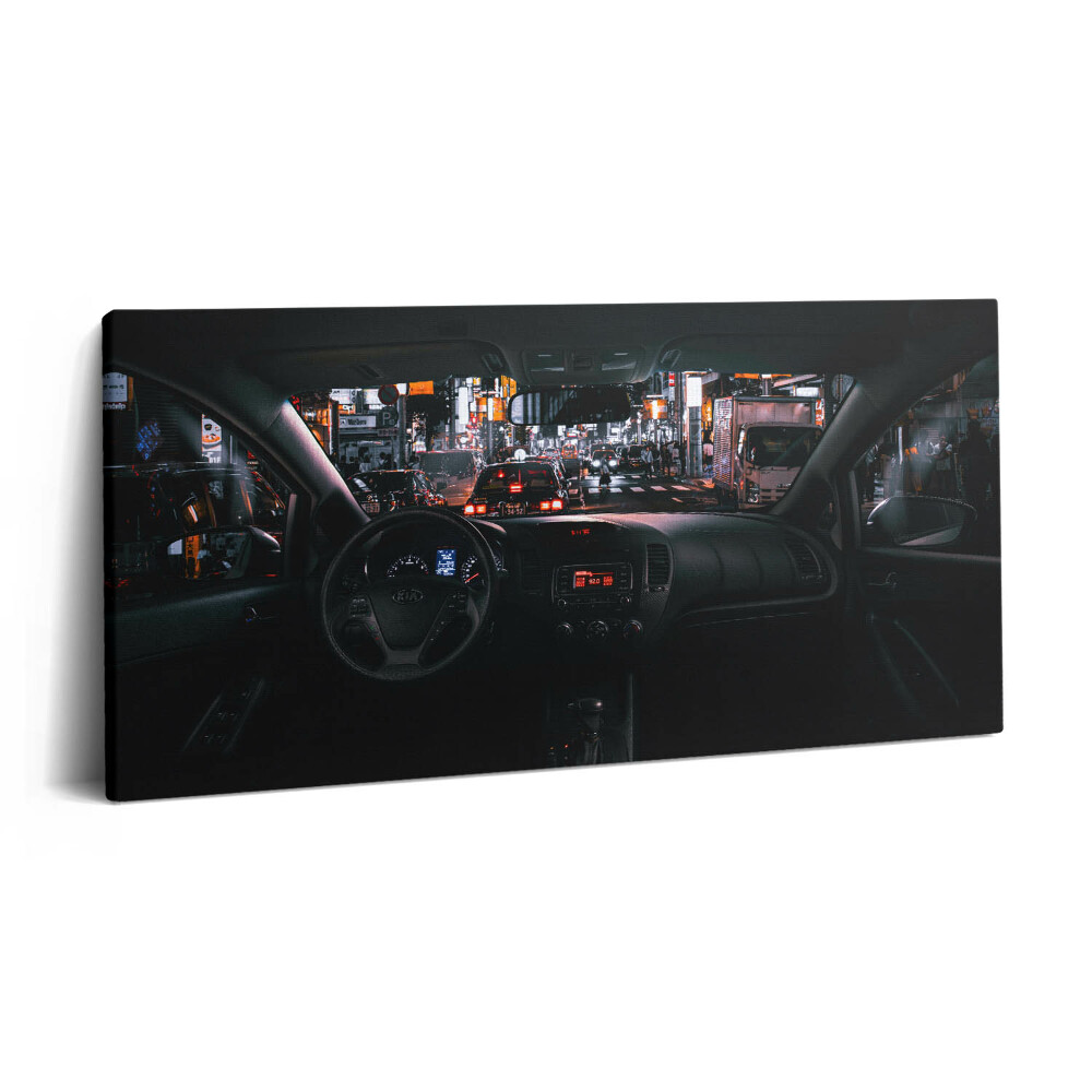 Obraz canvas 120x60 cm Auto v Tokiu