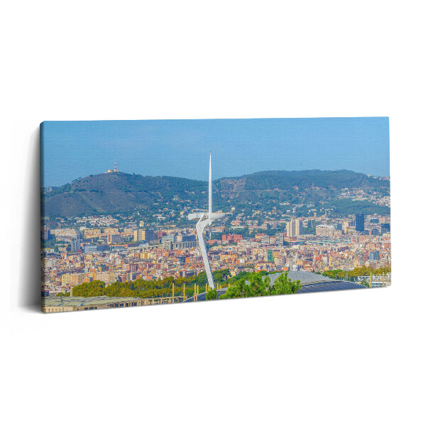 Obraz na plátně 120x60 cm Olympijský park v katalánské Barceloně