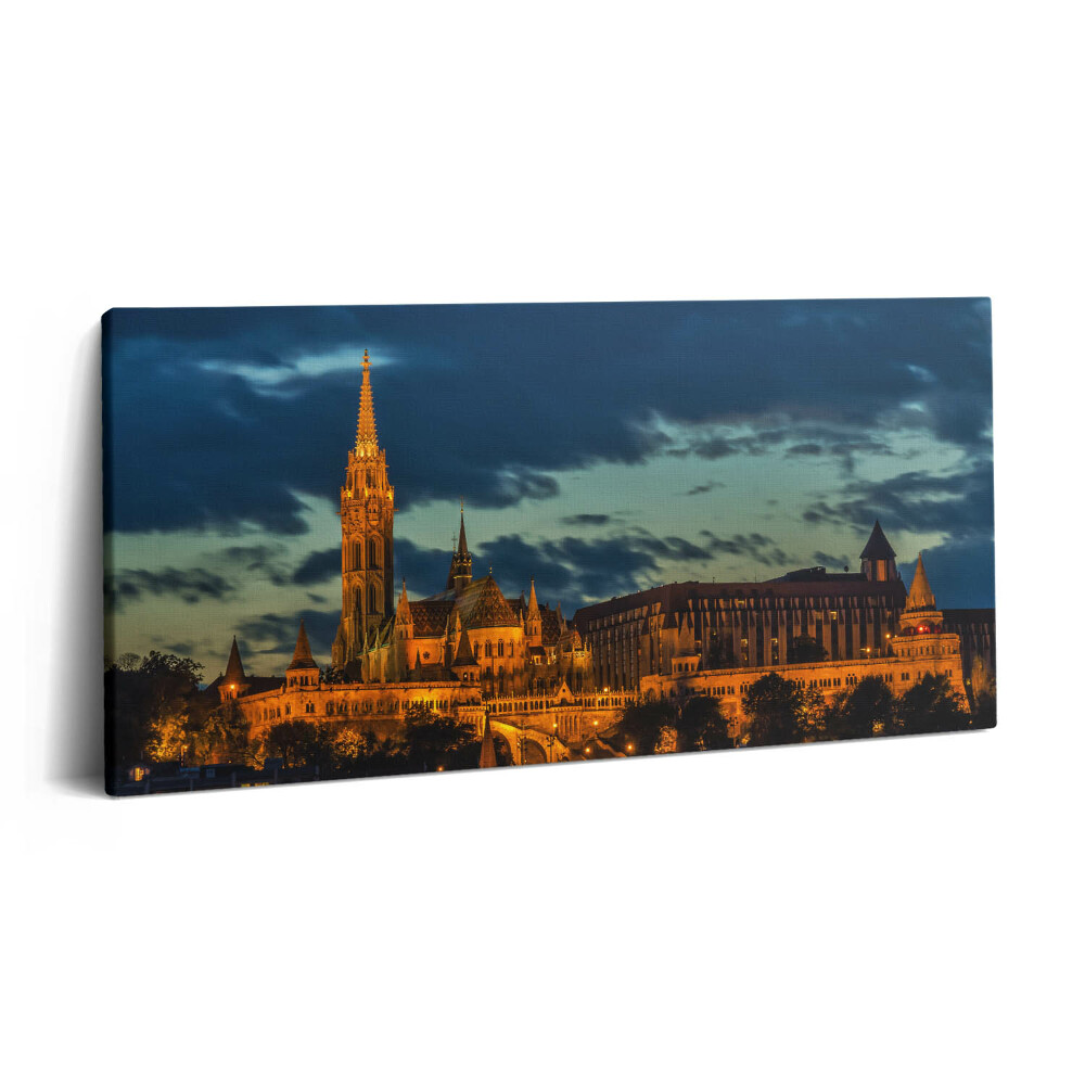 Obraz na plátně 120x60 cm Matyášův kostel v Budapešti, Maďarsko
