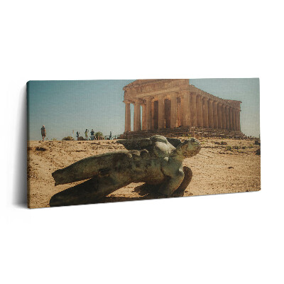 Obraz canvas 120x60 cm Údolí chrámů na Sicílii v Itálii