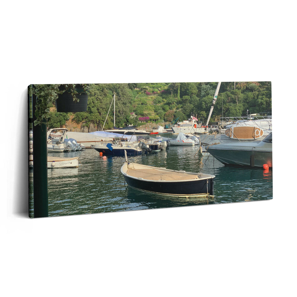 Obraz z fotografie na plátně 120x60 cm Přístav Portofino