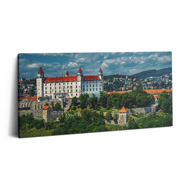 Obraz na plátně 120x60 cm Bratislavský hrad