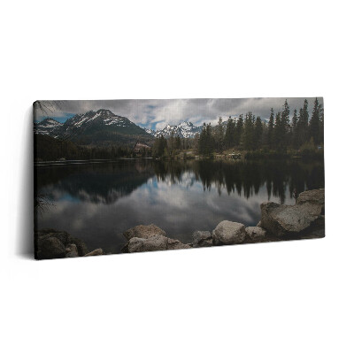Obraz na plátně 120x60 cm Vysoké Tatry na Slovensku
