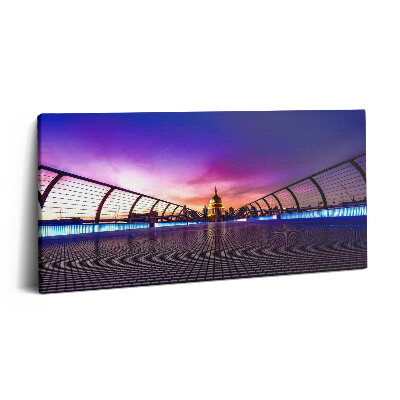 Obraz na plátně 120x60 cm Katedrála svatého Pavla v Londýně