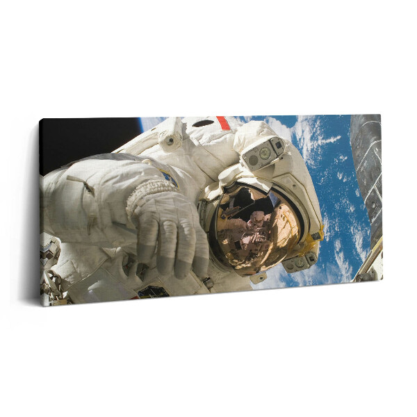 Obraz na plátně 120x60 cm Americký astronaut
