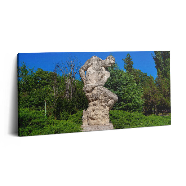 Obraz z fotografie na plátně 120x60 cm Obří socha z Bukurešti