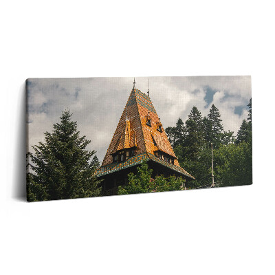 Obraz na plátně 120x60 cm Palác Pelisor v Rumunsku