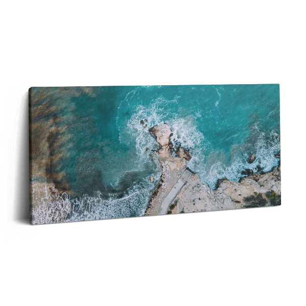 Obraz z fotografie na plátně 120x60 cm Fjordy na pobřeží Costa Blanca