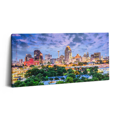 Obraz z fotografie na plátně 120x60 cm Krajina města San Antonio