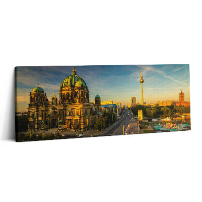 Obraz canvas 125x50 cm Pohled na město Berlín