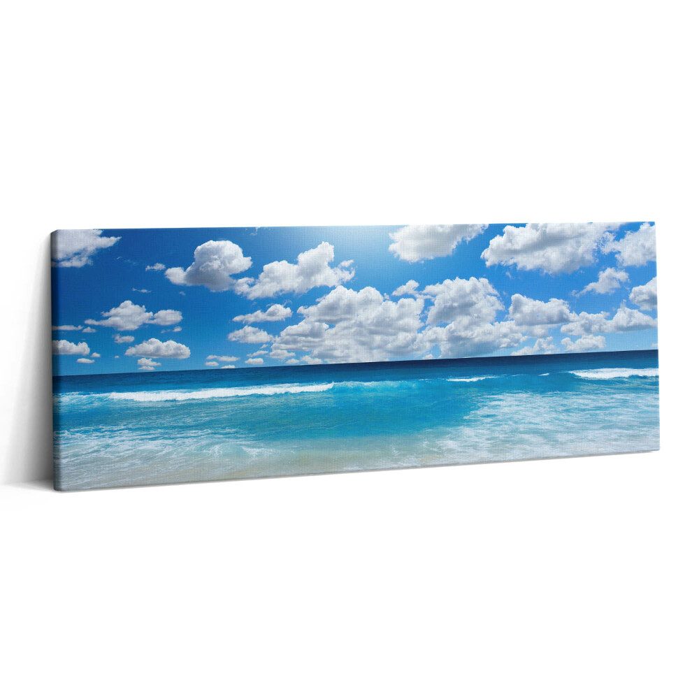 Obraz canvas 125x50 cm Velká pláž a horizont