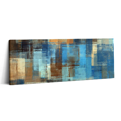 Obraz canvas 125x50 cm Barevná malba abstraktního pozadí