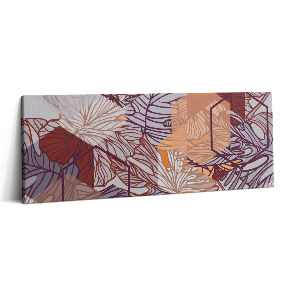 Obraz canvas 125x50 cm Geometrická abstrakce