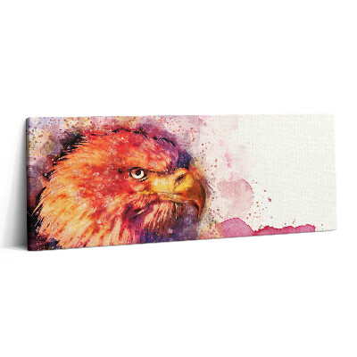 Obraz canvas 125x50 cm Akvarel pták orel