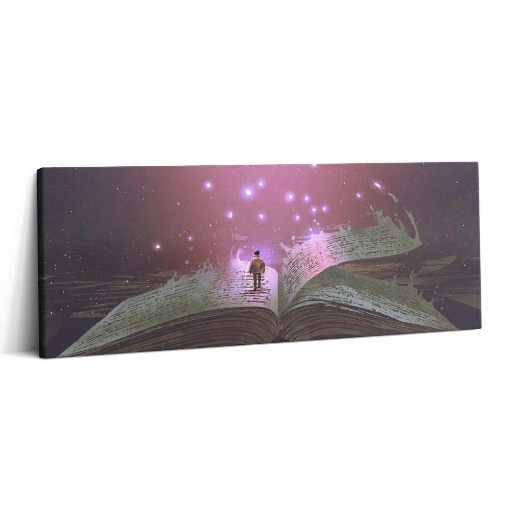 Obraz canvas 125x50 cm Abstraktní kniha