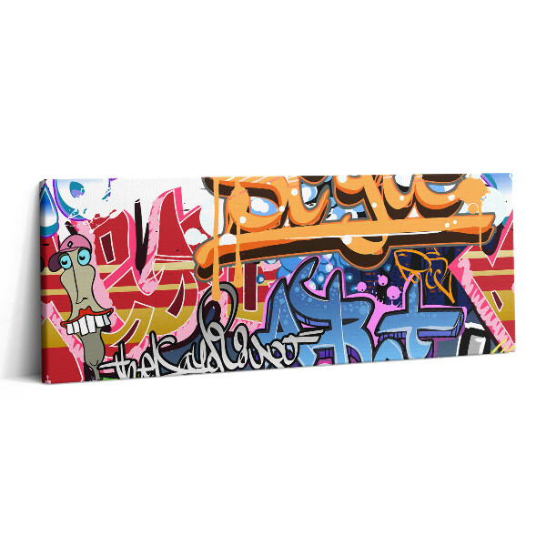 Obraz canvas 125x50 cm Pouliční graffiti