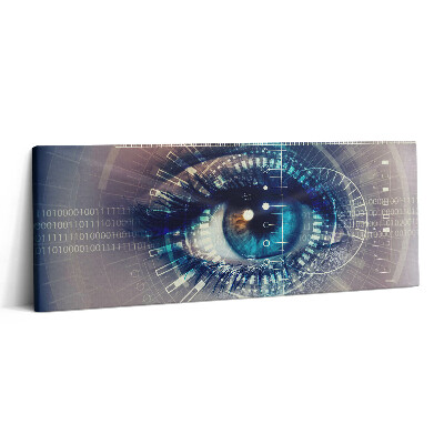 Obraz canvas 125x50 cm Oči ženy