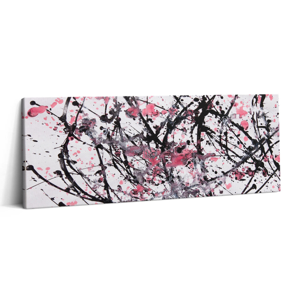 Obraz canvas 125x50 cm Abstraktní tahy štětcem