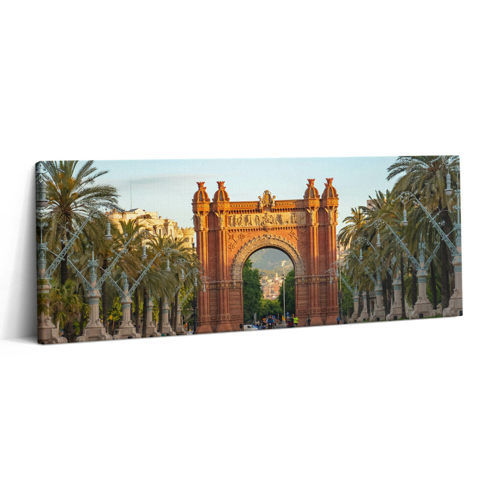 Obraz canvas 125x50 cm Vítězný oblouk Barcelona Katalánsko