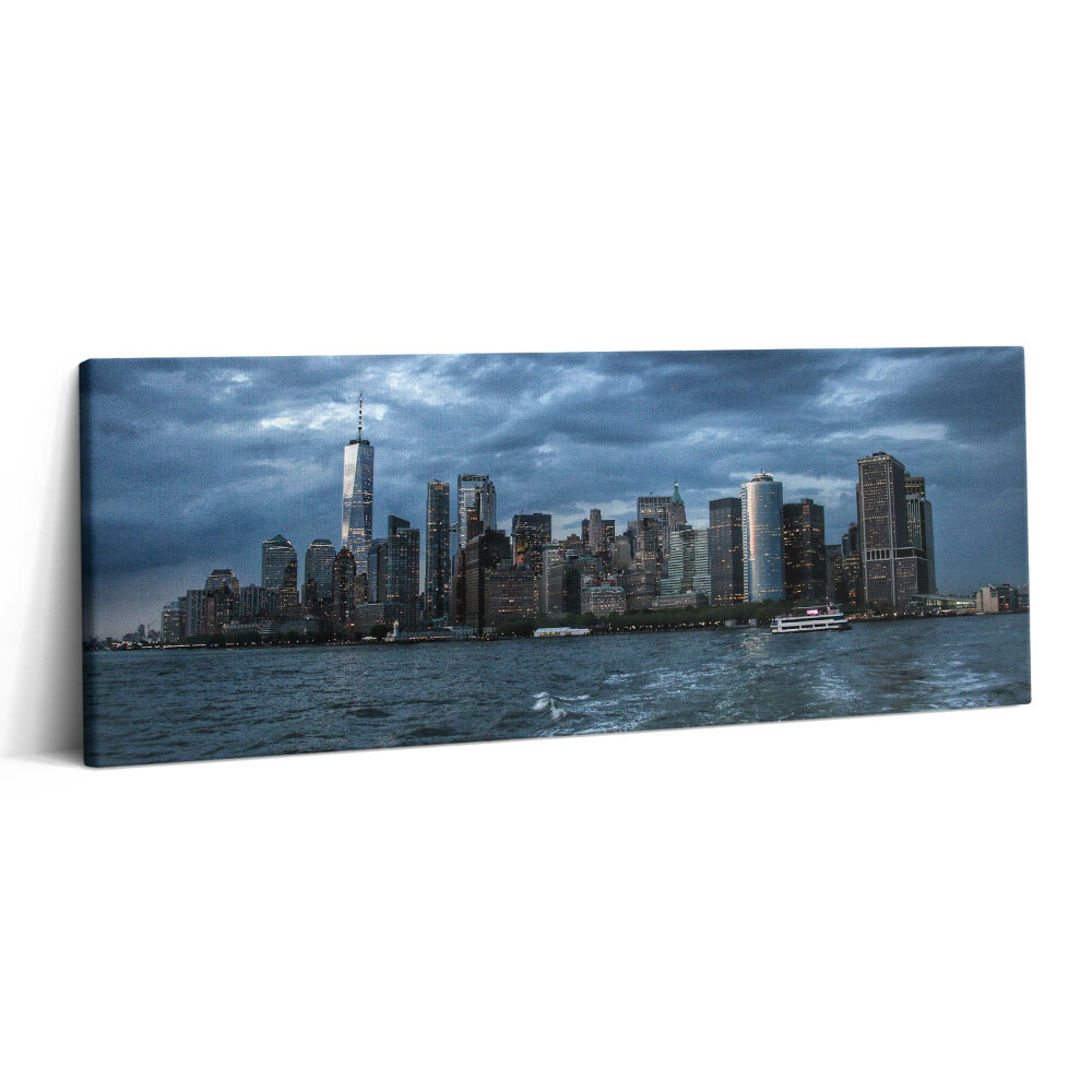 Obraz canvas 125x50 cm Panorama New Yorku