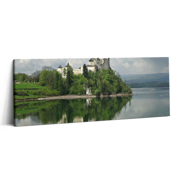 Obraz canvas 125x50 cm Hrad z Niedzice
