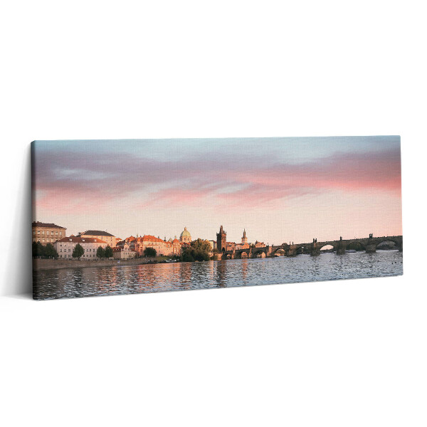 Obraz canvas 125x50 cm Karlův most v Praze