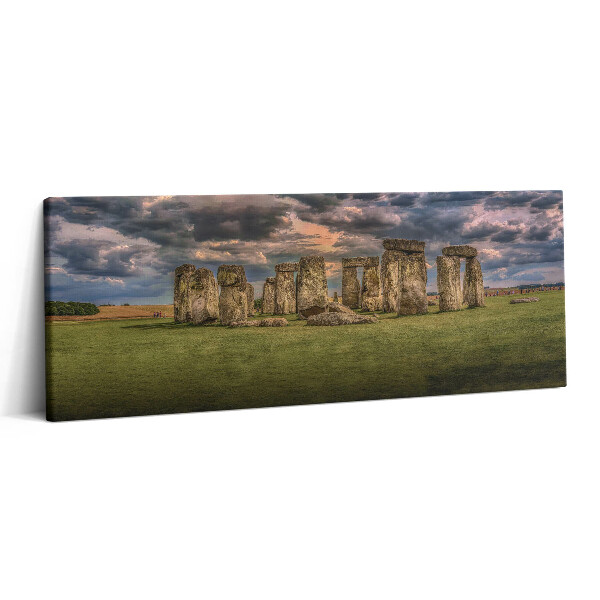 Obraz canvas 125x50 cm Stonehenge Nimbostratus