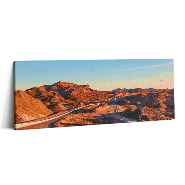 Obraz canvas 125x50 cm Skály a kaňon