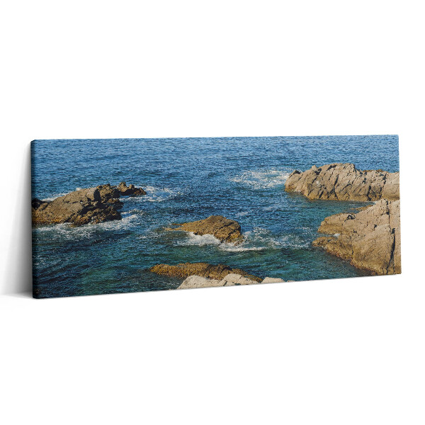 Obraz canvas 125x50 cm Pobřeží Costa Brava