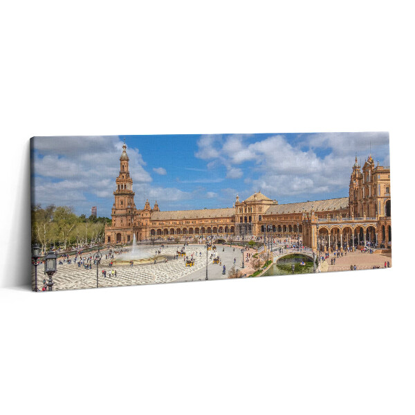 Obraz canvas 125x50 cm Španělské náměstí v Seville
