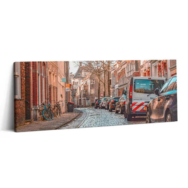 Obraz canvas 125x50 cm Městská ulice