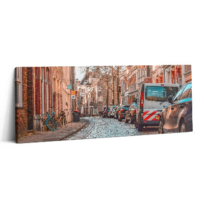 Obraz canvas 125x50 cm Městská ulice
