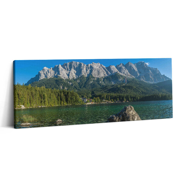 Obraz canvas 125x50 cm Vrchol Zugspitze v Německu