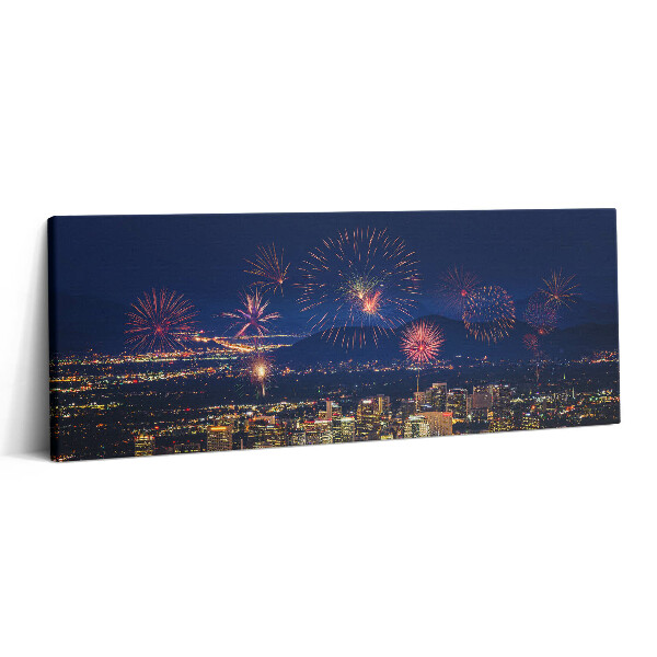Obraz canvas 125x50 cm Phoenix v noci