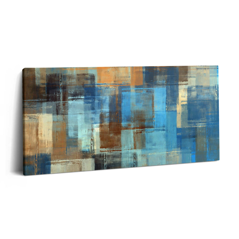 Obraz canvas 140x70 cm Barevná malba abstraktního pozadí