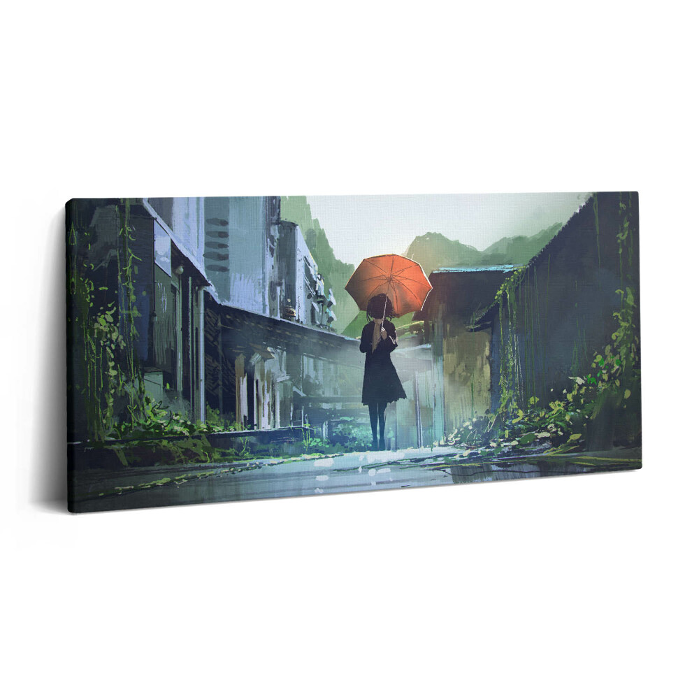 Obraz canvas 140x70 cm Procházka a anglické počasí