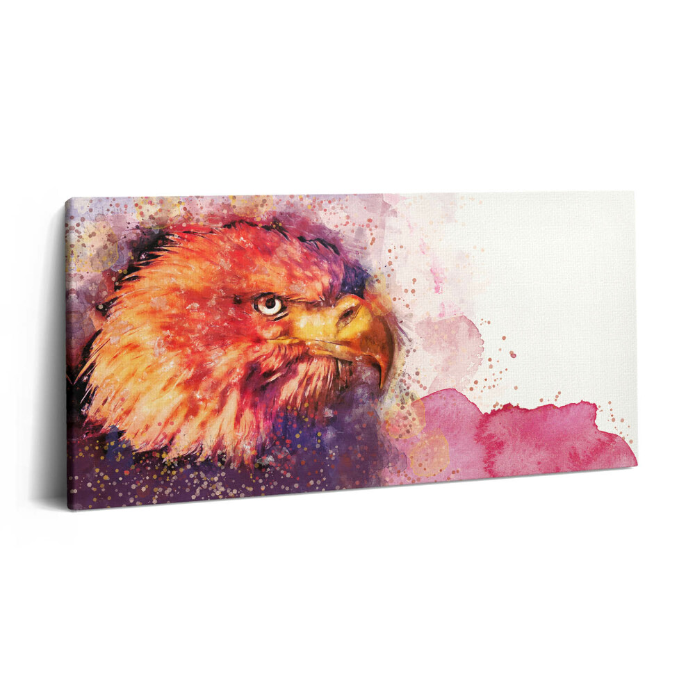 Obraz na plátně 140x70 Akvarel pták orel
