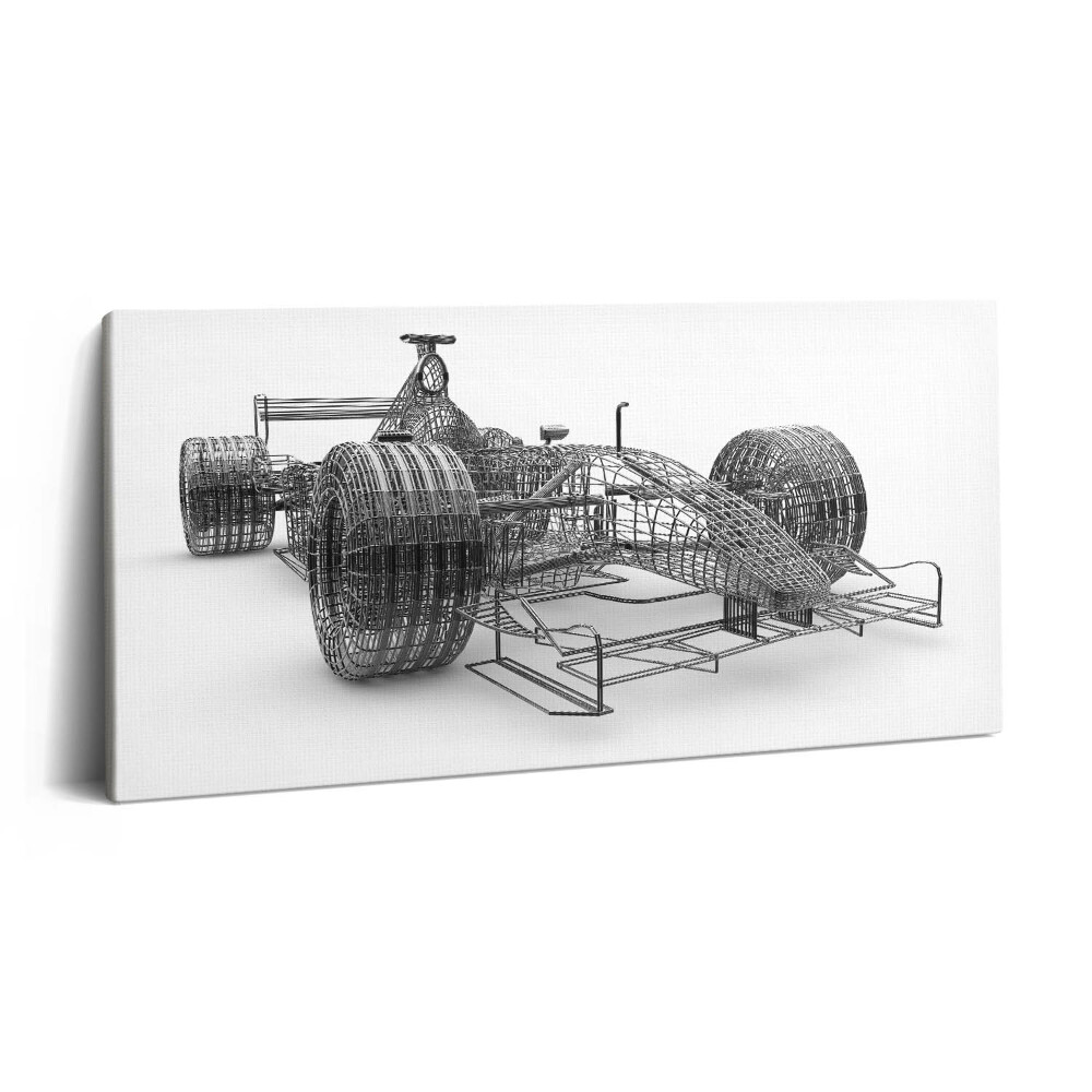 Obraz na plátně 140x70 Technické provedení vozu F1