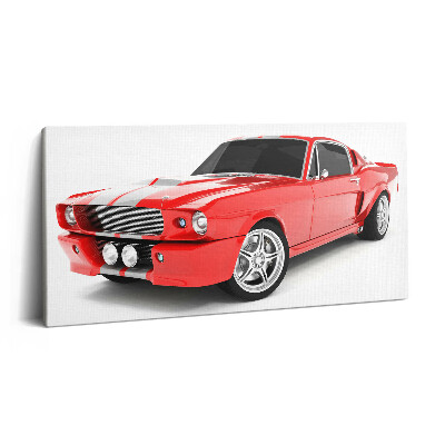 Obraz canvas 140x70 cm Červené sportovní auto